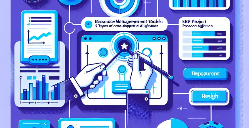 资源管理工具 vs ERP 项目模块：跨部门资源调配的 2 种模式